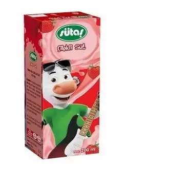 Sütaş Çilekli Süt 180 ML