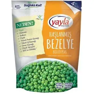 Yayla Haşlanmış Bezelye 700 Gr