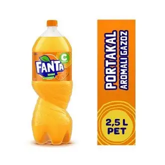 Fanta Portakal 2.5 Lt Pet