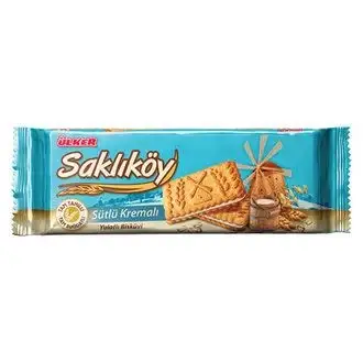 Ülker Saklıköy Sütlü Kremalı Bisküvi 100 GR