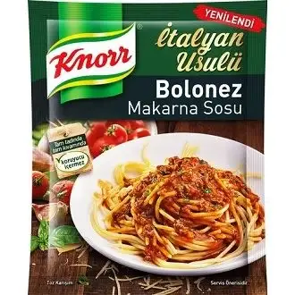 Knorr Makarna Sos Spagetti Bolonez 45 Gr