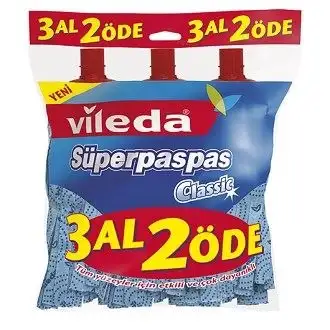 Vileda Süperpaspas Klasik 3 Al 2 Öde