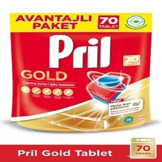 Pril Bulaşık Tableti Gold Doypack 70li