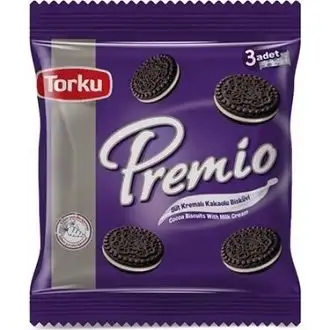 Torku Premio Kakaolu Bisküvi 3x86 Gr
