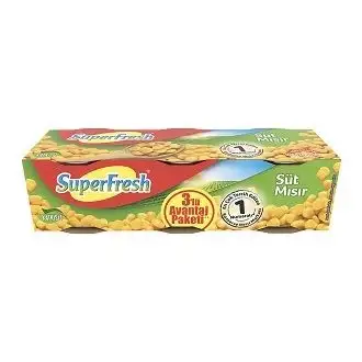Superfresh Konserve Mısır 3X200 G