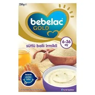 Bebelac Gold Sütlü Meyveli İrmikli 250gr