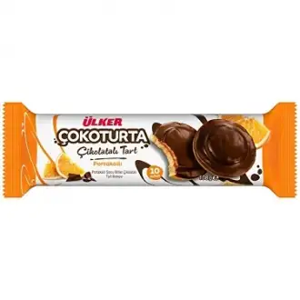 Ülker Çokoturta Portakallı&Çikolatalı Tart Bisküvi 108 G
