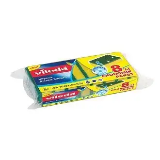 Vileda Hijyenik Bulaşık Süngeri Ekonomik Paket 8 li