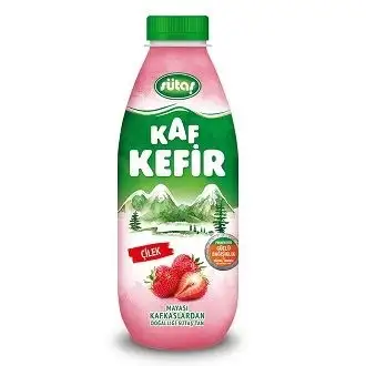 Sütaş Kaf Kefir Çilek 1Lt