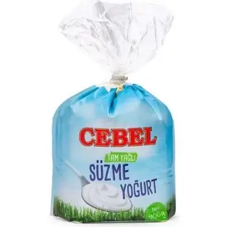 Cebel Tam Yağlı Süzme Yoğurt 900 G