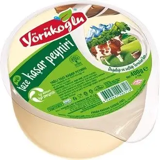 Yörükoğlu Taze Kaşar Peyniri 400 Gr