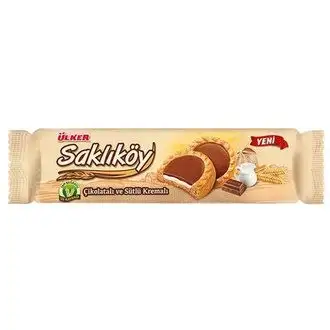 Ülker Saklıköy Çikolata Ve Sütlü Kremalı 100 GR