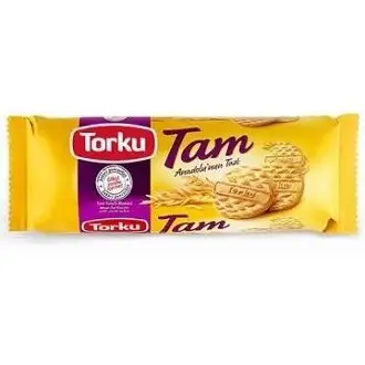 Torku Tam Yulaflı Bisküvi 125 Gr