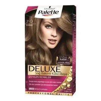 Palette Deluxe Küllü  Kumral 7-0 Saç Boyası