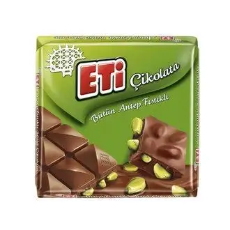 Eti Antep Fıstıklı Kare Çikolata 60 G