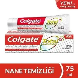 Colgate Total Gelişmiş Nane Temizliği Diş Macunu 75 ml