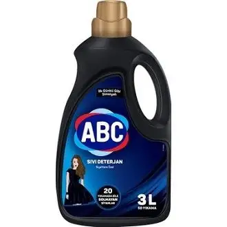 ABC Sıvı Çamaşır Deterjanı Siyahlar 2700 Ml