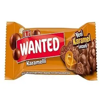 Eti Wanted Karamelli Gofret 22 GR