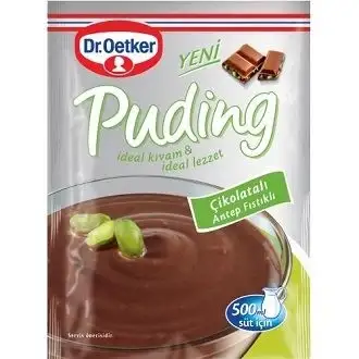 Dr.Oetker Çikolatalı Antep Fıstıklı Puding 100 G