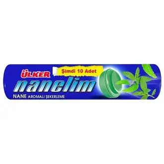 Ülker Bonbon Rulo Şeker Nanelim 36 G