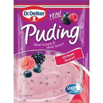 Dr.Oetker Puding Orman Meyveli 80 Gr