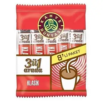 Kahve Dünyası 3 ü 1 Arada 8x18 G Paket