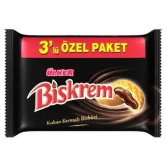 Ülker Biskrem Bisküvi 3lü Paket 300 GR