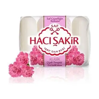 Hacı Şakir Güzellik Sabunu Çiçek Terapisi 4x70 Gr