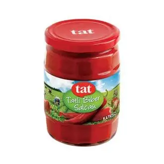 Tat Tatlı Biber Salçası( Cam ) 550 Gr