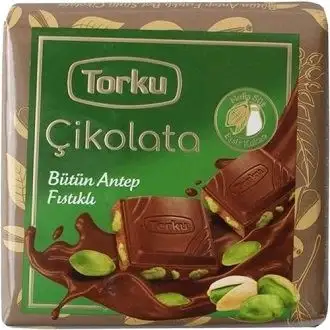Torku Antep Fıstıklı Kare Çikolata 65 Gr