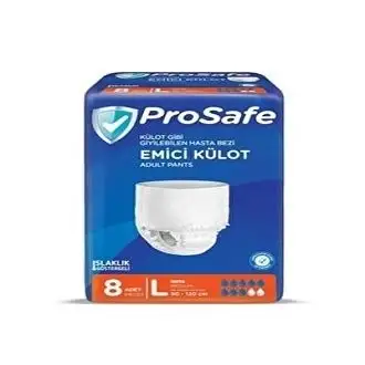 Prosafe Emici Külot Büyük Boy (L) 8 li