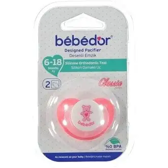 Bebedor Damaklı Emzik Clasik No:2 6-18 Ay-192