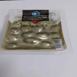 Marmarabirlik Isıl İşlem Görmüş Yeşil Zeytin Salamura Kokteyl 200 GR