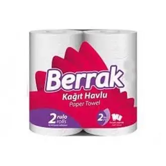 Berrak Kağıt Havlu 2 Katlı 2 li
