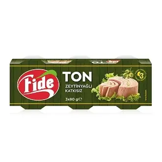 Fide Zeytinyağlı Ton Balığı 3x80 G