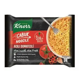 Knorr Acılı Domatesli Çabuk Noodle 67 Gr