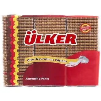Ülker Pötibör Bisküvi Çifte Kavrulmuş 450 GR