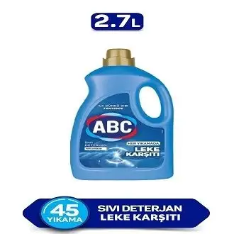 Abc Sıvı Çamaşır Deterjanı Leke Karşıtı 2700 Ml