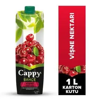Cappy Bahçe Vişne Nektarı 1 Lt Kutu