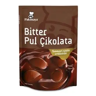 Pakmaya Bitter Pul Çikolata 100 Gr