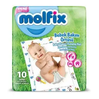 Molfix Bebek Bakım Örtüsü 10 Adet