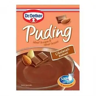 Dr.Oetker Çikolatalı Bademli Puding 104 G