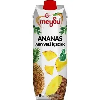 Meysu Ananas Nektarı 1 Lt Karton Kutu