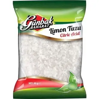 Günbak Limon Tuzu 80 G
