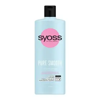 Syoss Pure Smooth Saç Bakım Şampuanı 500 Ml