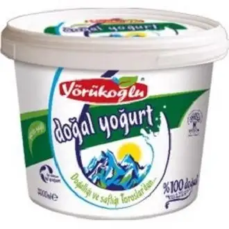 Yörükoğlu Y.Yağlı Yoğurt 2000 Gr