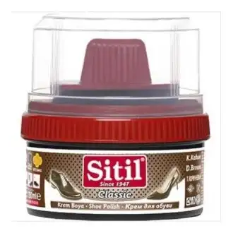 Sitil Ayakkabı Boyası Krem Koyu Kahve 200 Gr