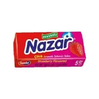 Nazar 5`Li Cilekli Sekersiz Sakiz
