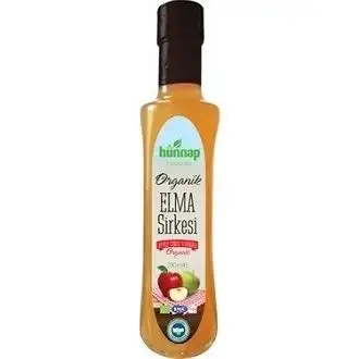 Hünnap Organik Elma Sirkesi 250 Ml