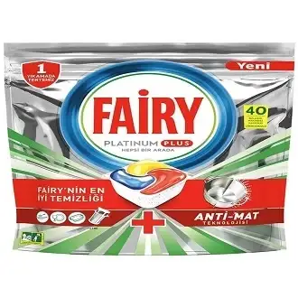 Fairy Platinum Plus Bulaşık Makinesi Deterjanı Kapsülü 40 Lı